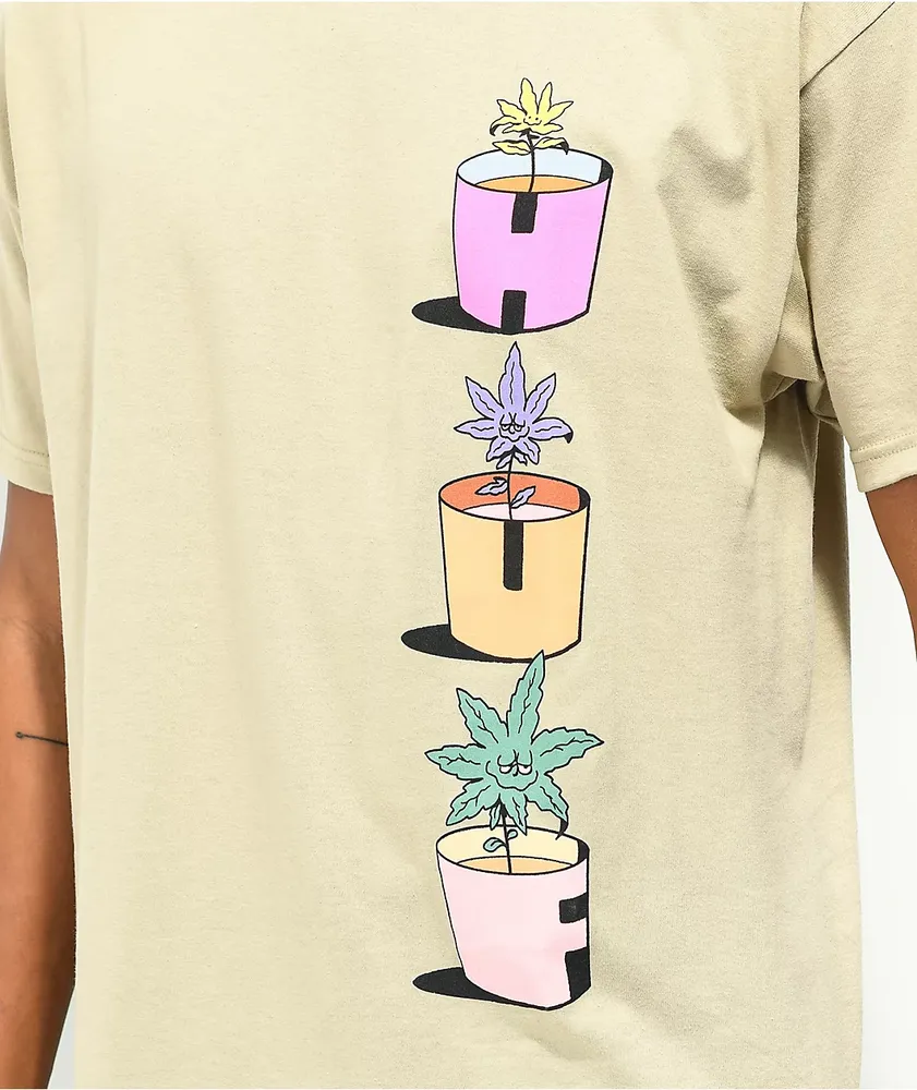 HUF Water Your Garden Sand T-Shirt
