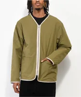 HUF Worldwide Beige Reversible Jacket