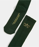 HUF Worldwide Clothiers Green Crew Socks