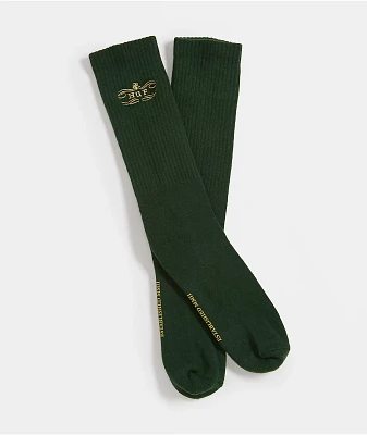 HUF Worldwide Clothiers Green Crew Socks
