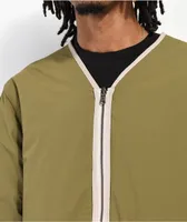 HUF Worldwide Olive Green Reversible Liner Jacket