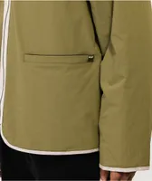 HUF Worldwide Olive Green Reversible Liner Jacket