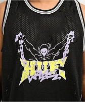 HUF Zine Black Basketball Jersey