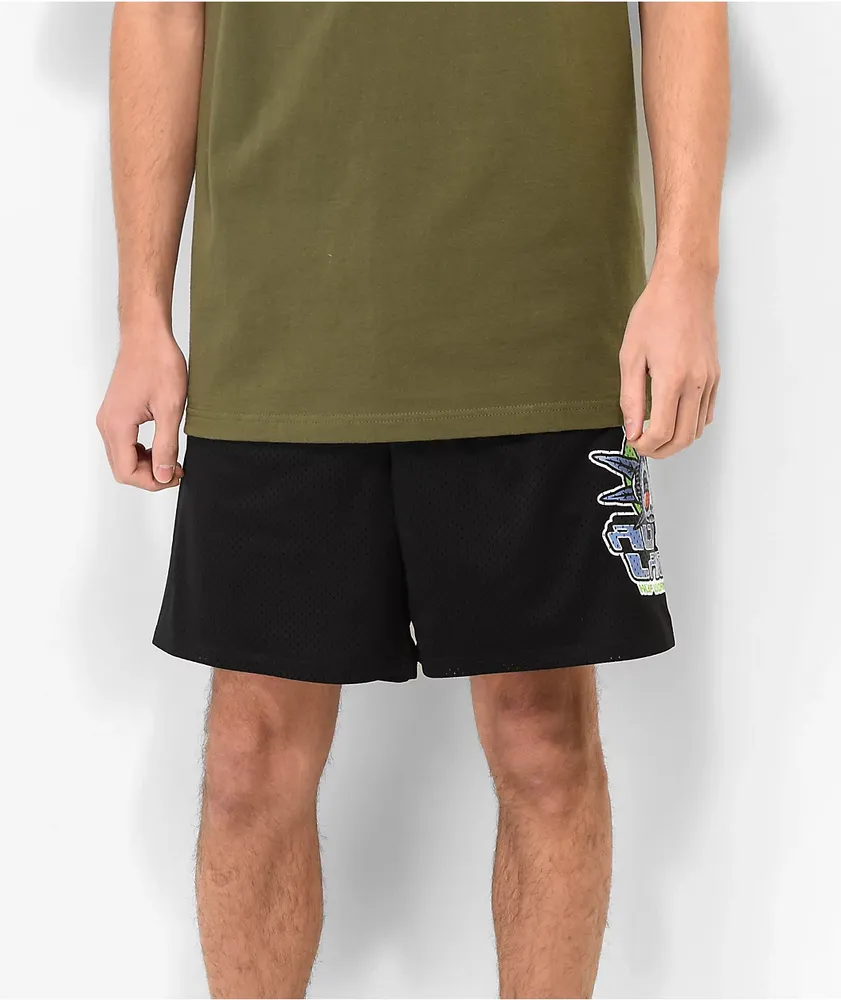 HUF x Alien Labs Black Basketball Shorts