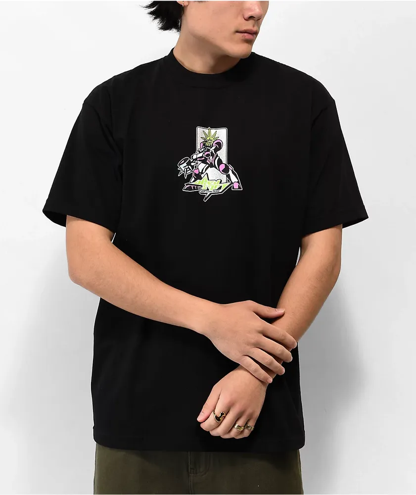 HUF x Alien Labs Mech Buddy Black T-Shirt