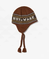 HUF x Bronze 56K Hufware Brown Flap Beanie