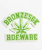 HUF x Bronze 56K Hufware Sticker