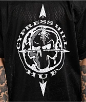 HUF x Cypress Hill Compass Black Mesh Football Jersey