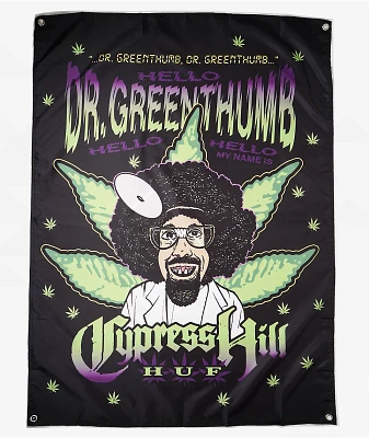 HUF x Cypress Hill Dr. Greenthumb Banner