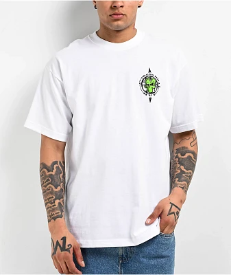 HUF x Cypress Hill Triangle White T-Shirt