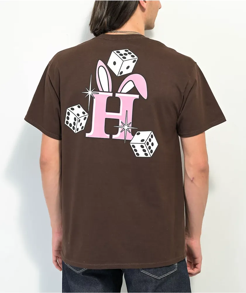 HUF x Freddie Gibbs Lucky Bones Brown T-Shirt