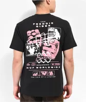 HUF x Freddie Gibbs Night Alive Black T-Shirt