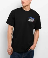 HUF x GReddy Diagram Black T-Shirt