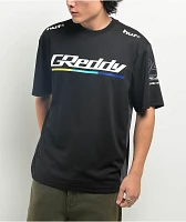 HUF x GReddy Formula Black Jersey