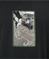 HUF x Girl Crash Black T-Shirt