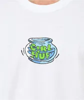 HUF x Girl Fish Bowl White T-Shirt