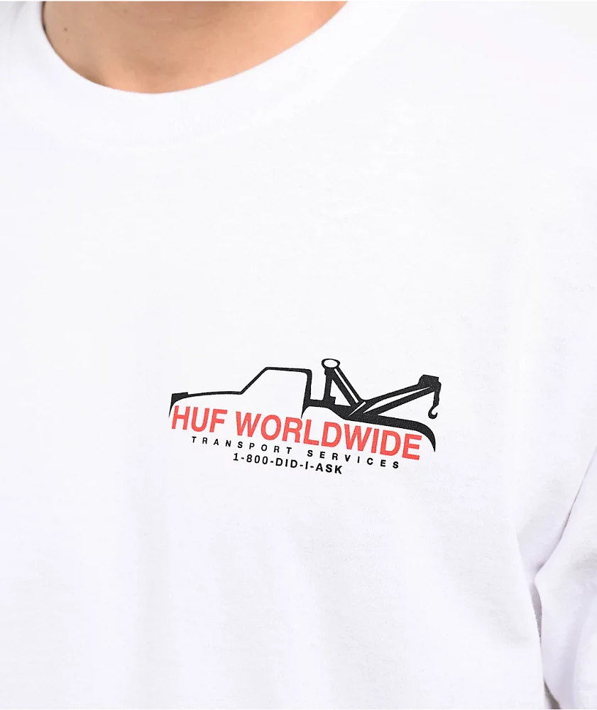 HUF x Greddy Tour White T-Shirt