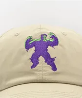 HUF x Hulk Blast Tan Strapback Hat