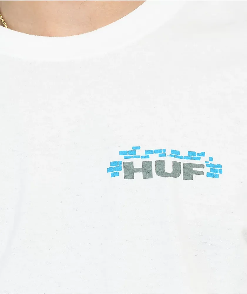 HUF x Hulk Tension White T-Shirt