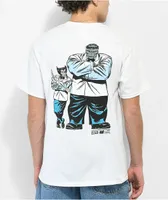 HUF x Hulk Tension White T-Shirt