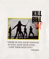 HUF x Kill Bill Death List White T-Shirt