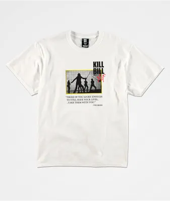 HUF x Kill Bill Death List White T-Shirt