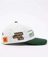 HUF x Kodak Film White & Green Snapback Hat