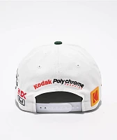 HUF x Kodak Film White & Green Snapback Hat