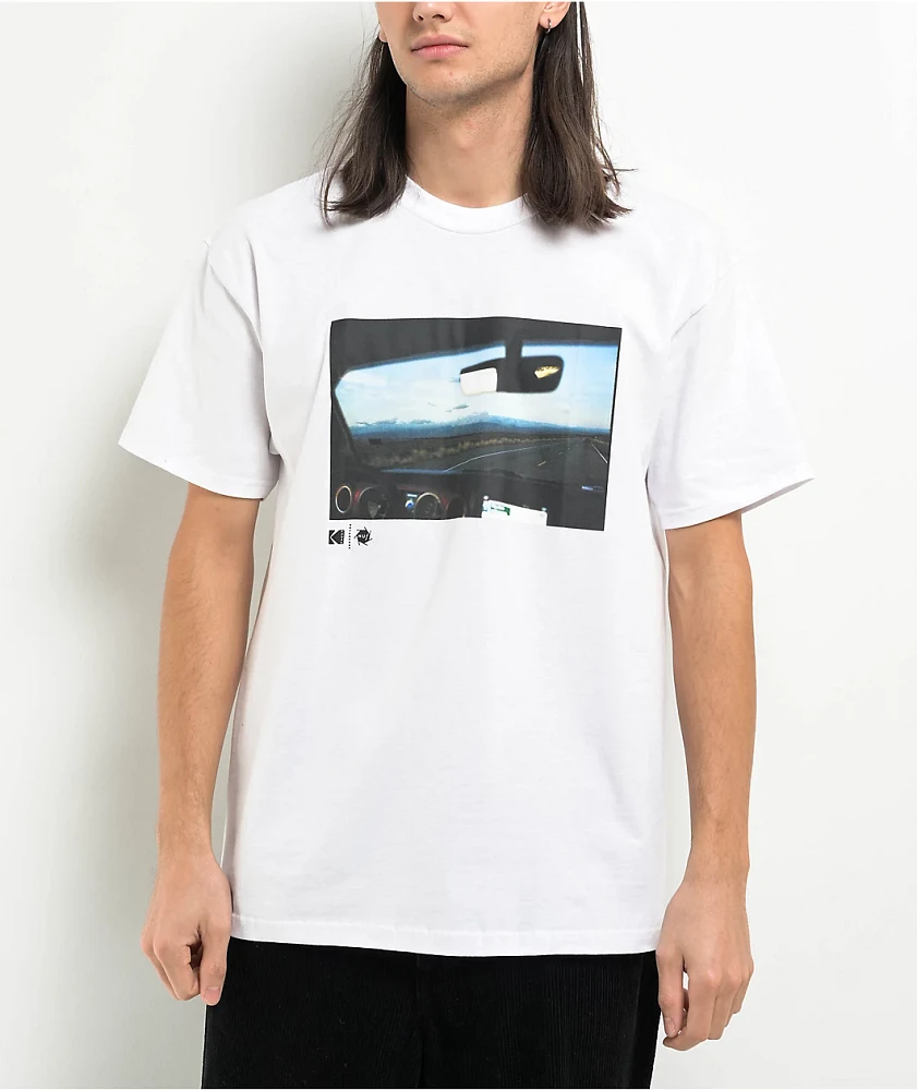 HUF x Kodak Rear View White T-Shirt