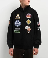 HUF x Land Cruiser Overland Touring Black Jacket