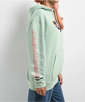 HUF x Land Cruiser Sahara Rally Mint Hoodie