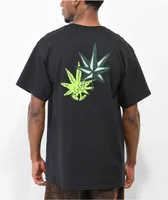 HUF x Lost Farm Compass Black T-Shirt