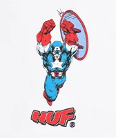 HUF x Marvel Avengers Collection Cap No Cap White T-Shirt