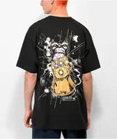 HUF x Marvel Avengers Oh Snap Black T-Shirt