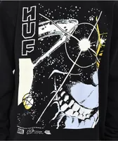 HUF x Marvel Avengers Thanos Eye Black Wash Crewneck Sweatshirt