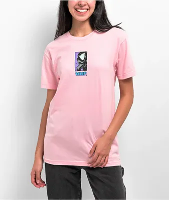 HUF x Marvel Symbiote Pink T-Shirt