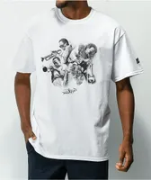 HUF x Miles Davis Directions White T-Shirt