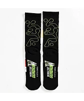 HUF x Mobile Suit Gundam Wing Black Crew Socks