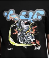 HUF x Mobile Suit Gundam Wing Deathscythe Black T-Shirt