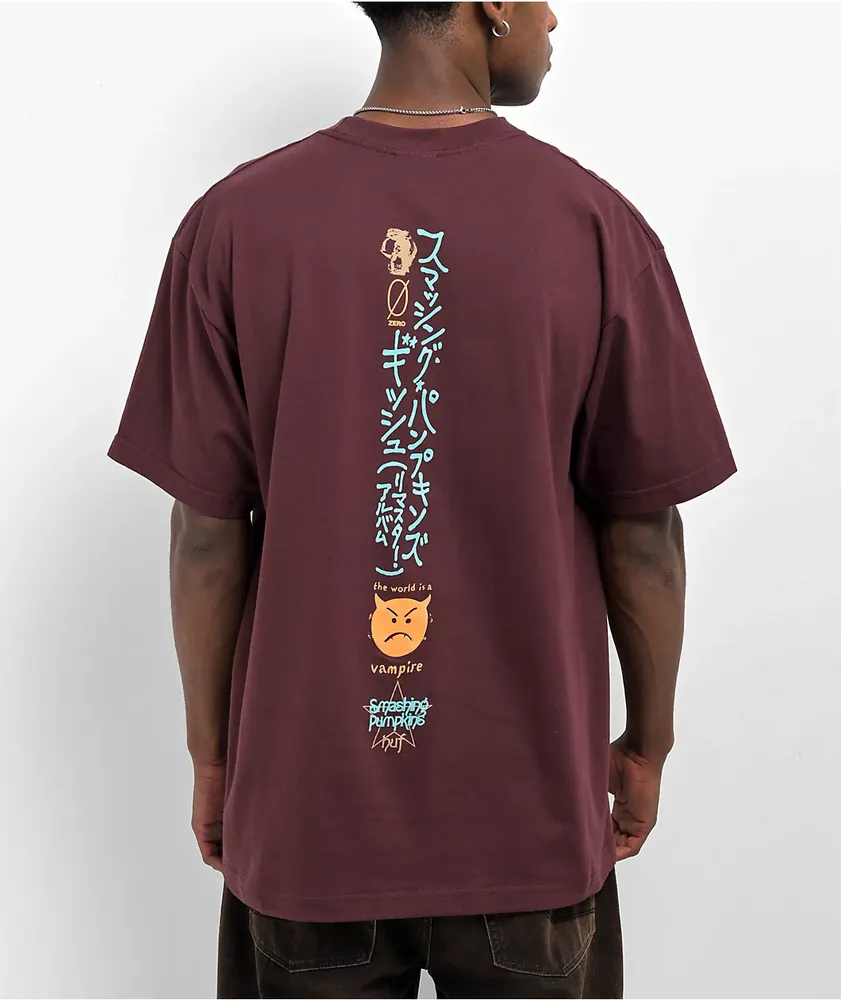 HUF x Smashing Pumpkins Gish Reissue Eggplant T-Shirt