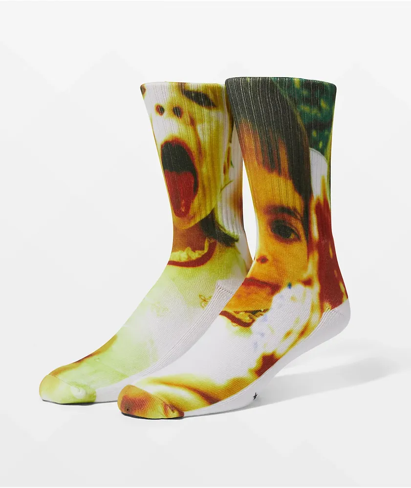 HUF x Smashing Pumpkins Rocket Crew Socks