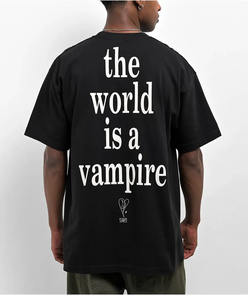 HUF x Smashing Pumpkins Vampire Black T-Shirt