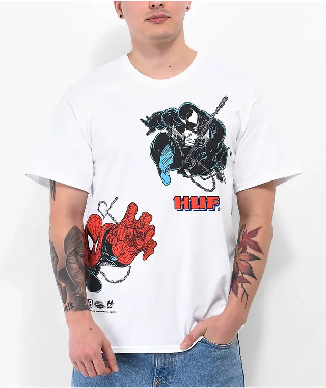 HUF x Marvel Spider-Man Black T-Shirt