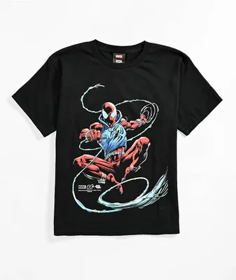 HUF x Spider-Man Kids Scarlet Spider Black T-Shirt