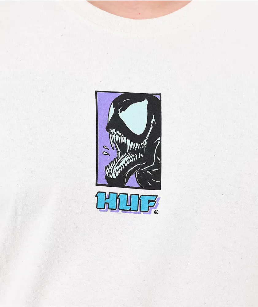 HUF x Spider-Man Symbiote Natural T-Shirt