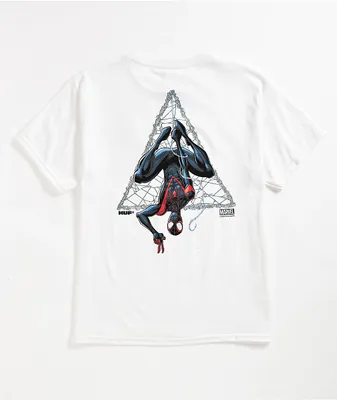 HUF x Spider-Man Universe Kids Miles TT White T-Shirt