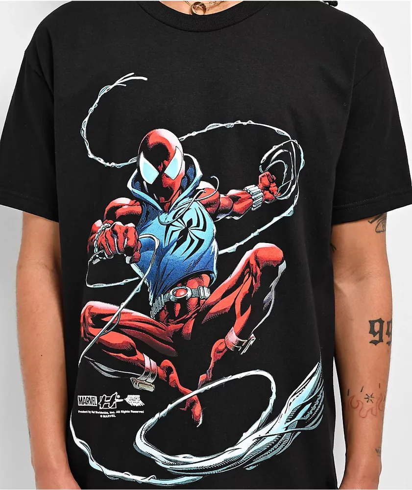 HUF x Spider-Man Universe Scarlet Spider Black T-Shirt