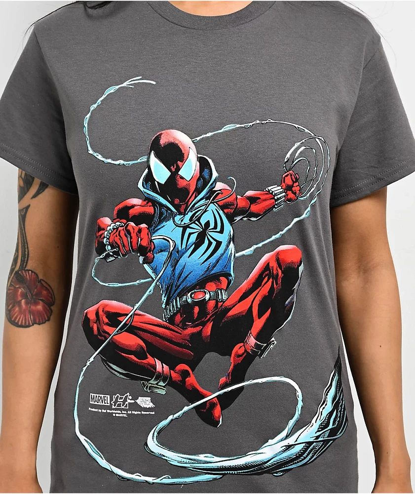 HUF x Spider-Man Universe Scarlet Spider Grey T-Shirt