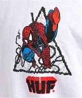HUF x Spiderman Thwip White Long Sleeve T-Shirt