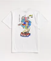 HUF x Street Fighter Chun-Li And Cammy White T-Shirt